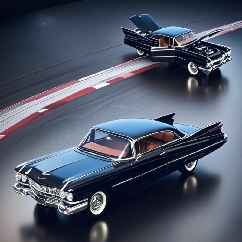 Kids Toys Under 100 - 1/32 Scale Eldorado Biarritz Series Alloy