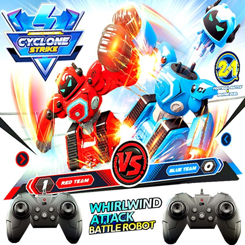 Kids Toys Under 50 - Remote Control Robot Boxing Soccer Fighting