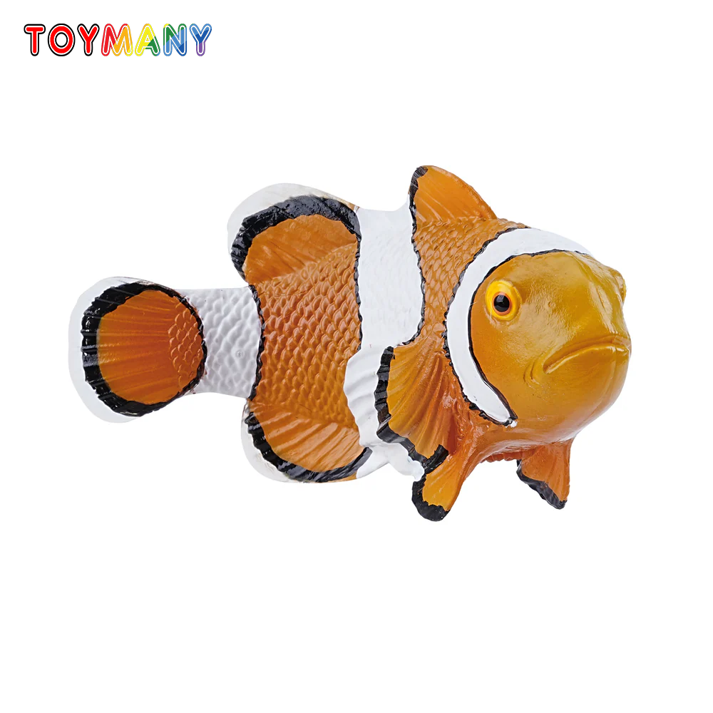 Kids Toys Latest - Toymany Simulation Clownfish Ocean Animal Model