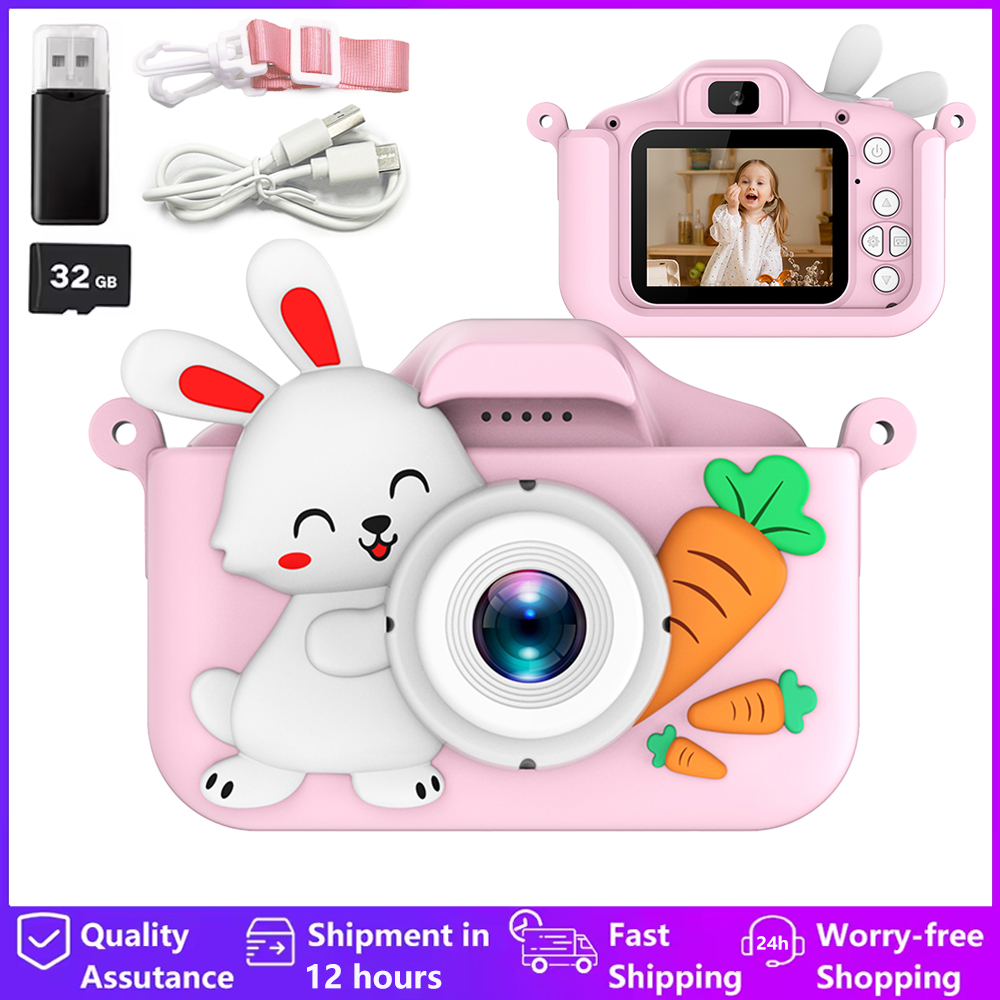 Kids Toys Top View - Kids Camera Digital Dual Camera HD