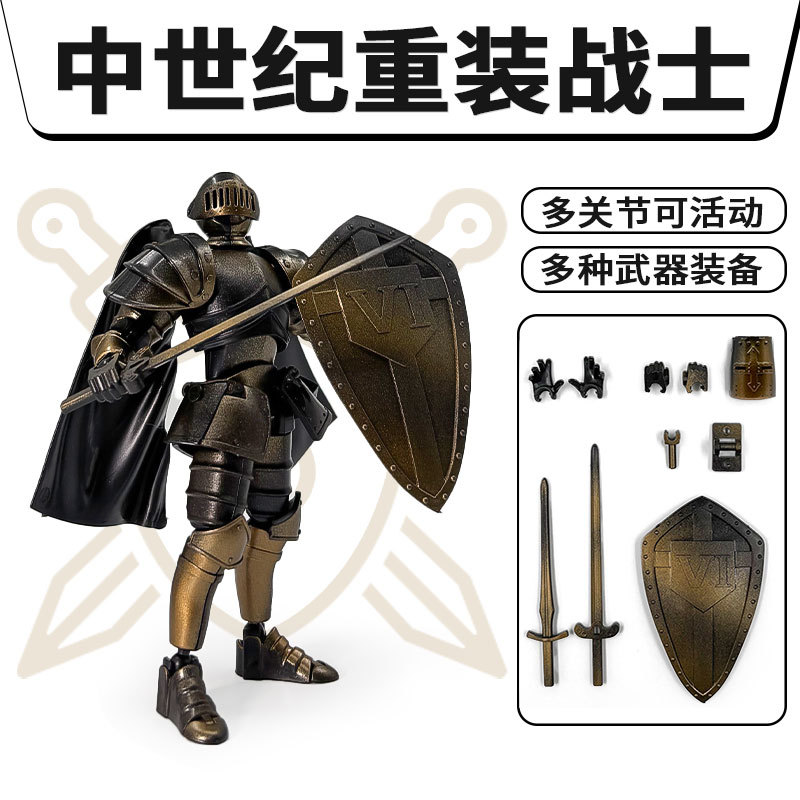 Kids Toys Latest - Vintage Doll Medieval Warrior Multi-joint Movable