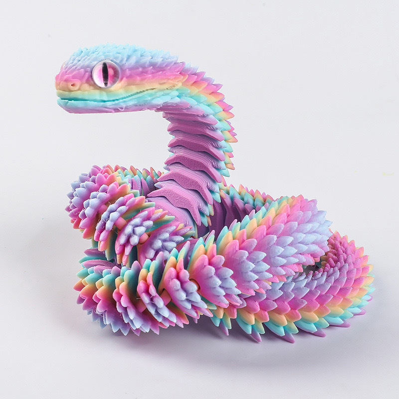 2026 New 3D Printed Snake Real - Kids Toys Latest review and price