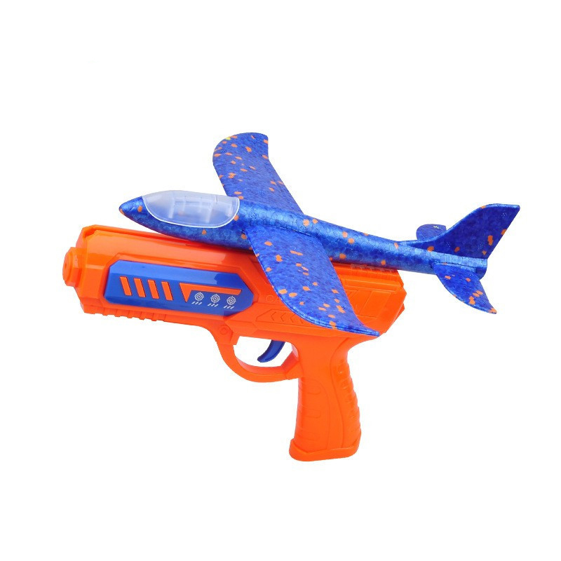 Kids 24 or 34 cm Foam Plane La - Catapult Launcher Toy review and price