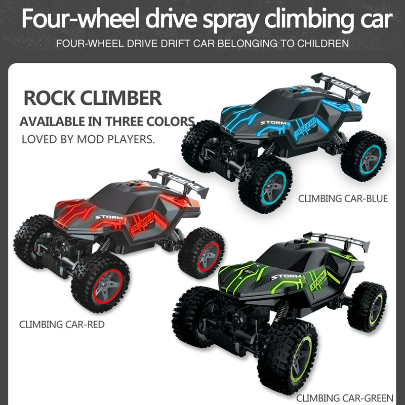 1:16 One-key Spray All-terrain - Kids Toys Under 50 review and price