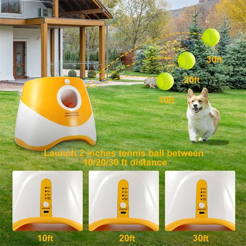 Dog Tennis Launcher Automatic  - Catapult Launcher Toy review and price