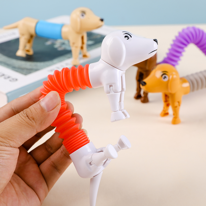 Novelty Spring Dog Pop Tubes S - Kids Toys Dog review and price