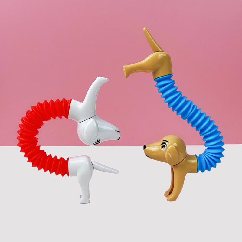 Novelty Spring Dog Pop Tubes S - Kids Toys Dog review and price