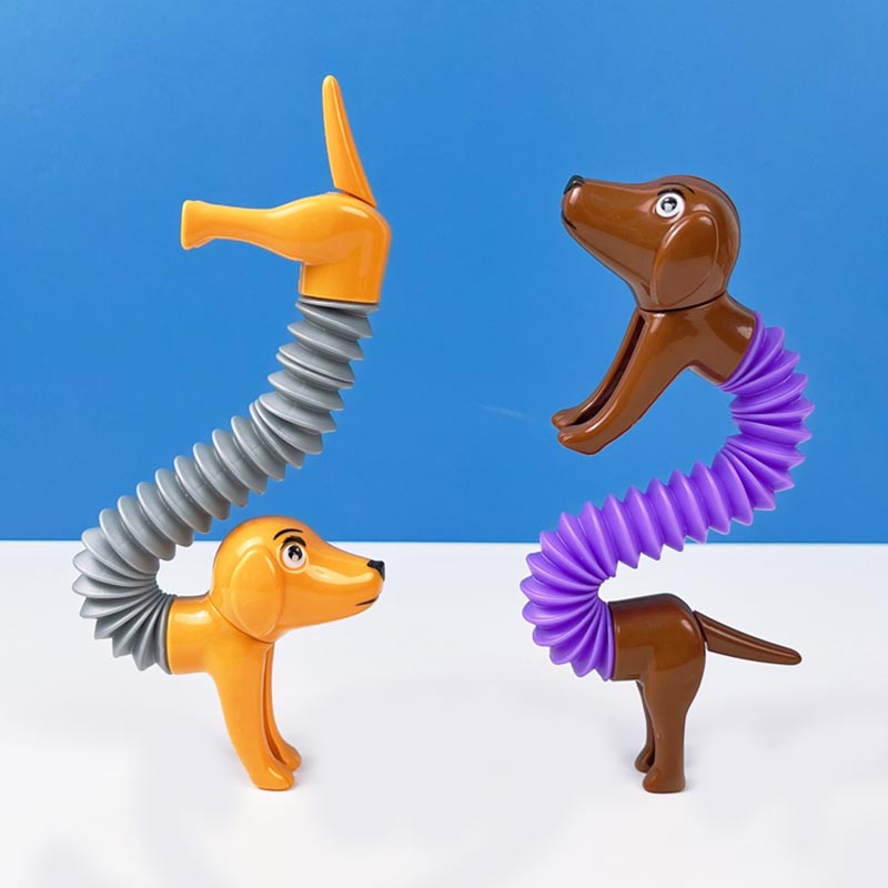 Novelty Spring Dog Pop Tubes S - Kids Toys Dog review and price