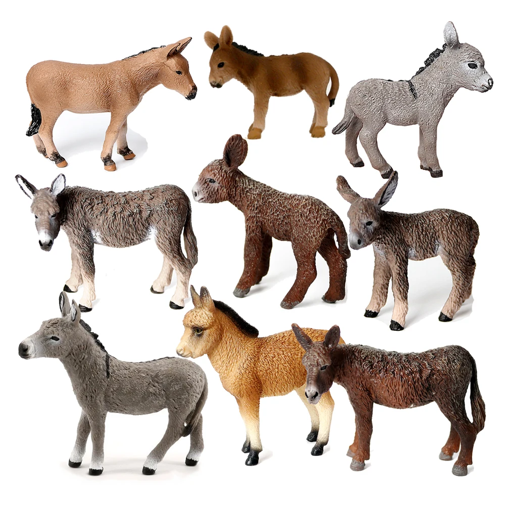 Donkey Model Toy Animals Figur - Kids Toys 10 Year Old review and price