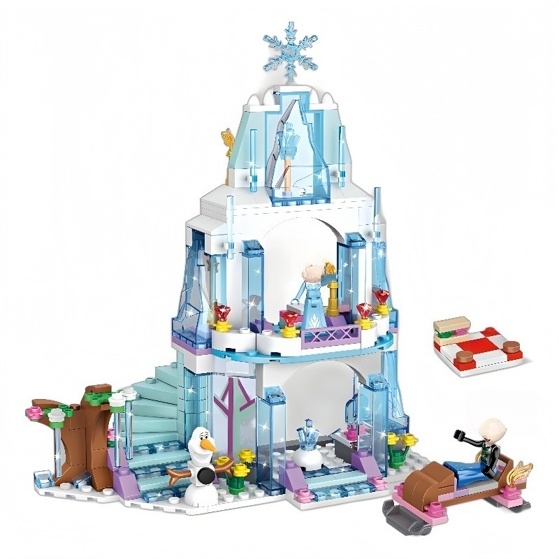 Elsa Ice Castle Building Block - Lego Set Technic review and price