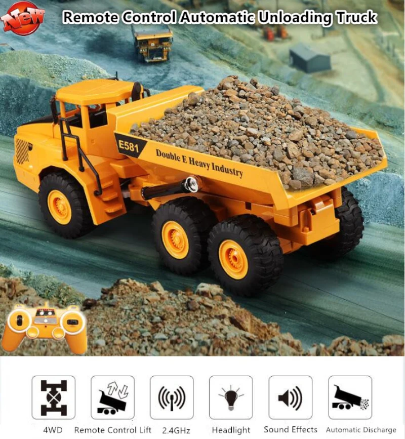 Remote Control Dump Truck RC 1 - Kids Toys Under 50 review and price
