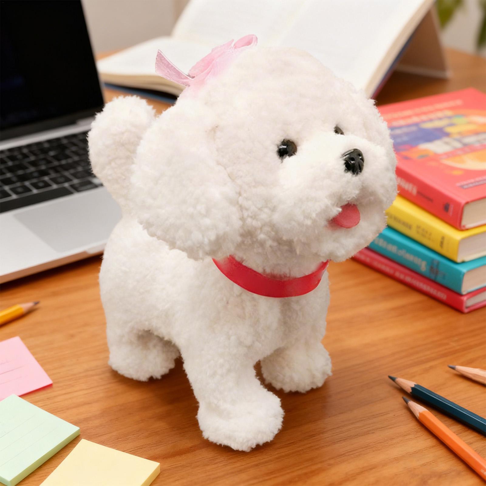 Realistic Robot Dog Plush Soft - Kids Toys Dog review and price