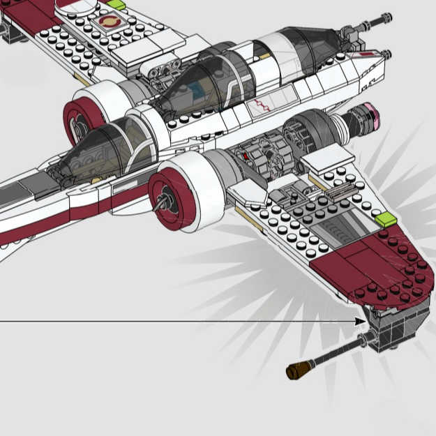 Space Combat Aircraft Model Bu - Lego Set Technic review and price