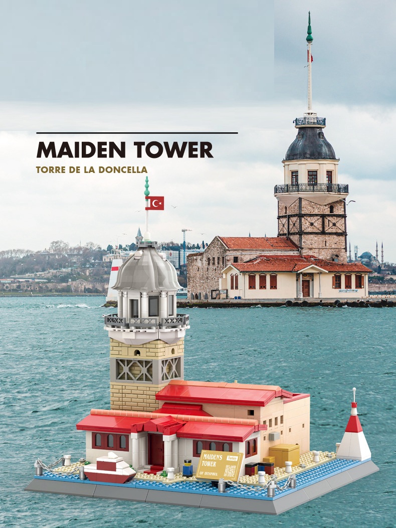 Turkey Istanbul Girl Tower Arc - Kids Toys Under 50 review and price
