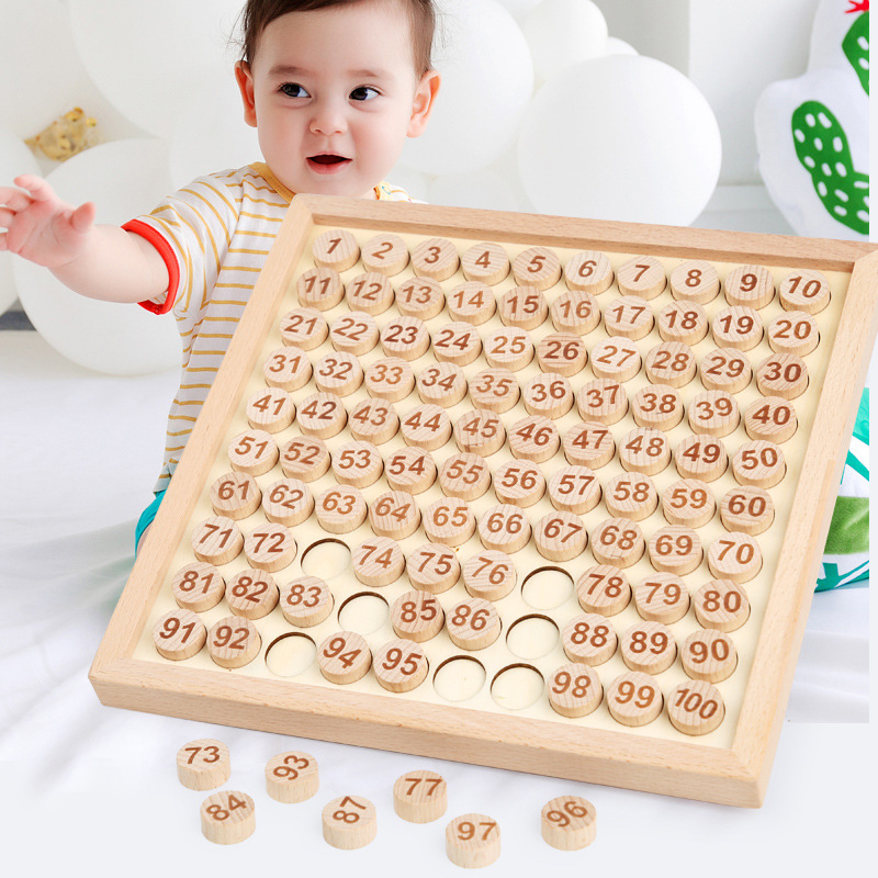 100 Counting Board Montessori  - Kids Toys Under 100 review and price