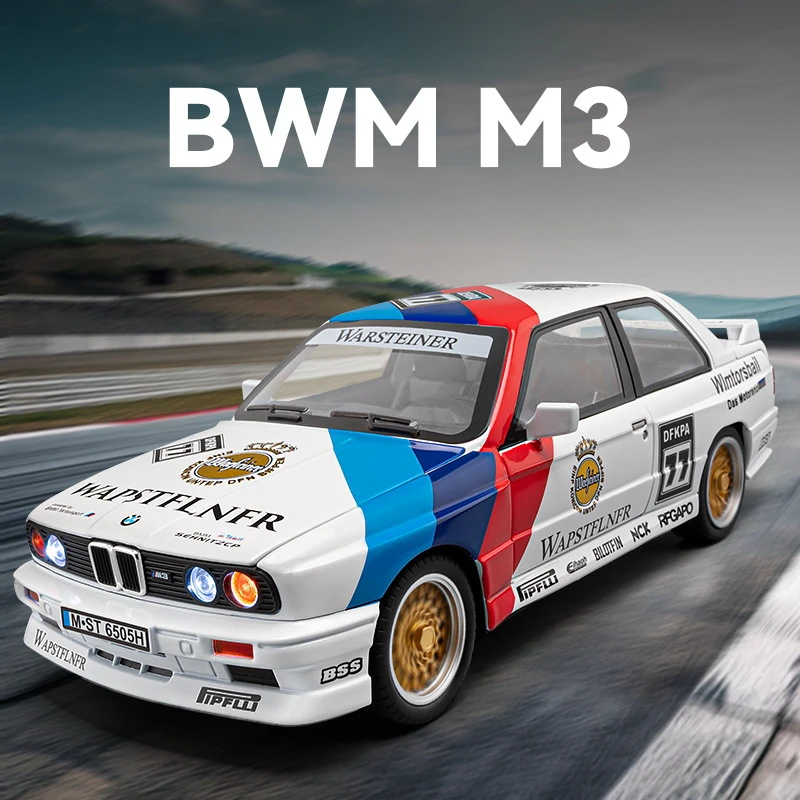 Simulation 1:24 BMW M3 Racing  - Kids Toys Under 100 review and price