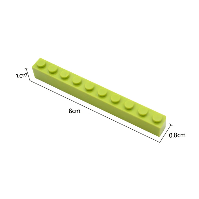 100PCS Thick 1x10 Dots DIY Bui - Kids Toys Under 100 review and price
